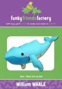 CLOSEOUT - William Whale sewing pattern Funky Friends Factory