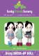 INVENTORY REDUCTION - Daisy Dress Up Doll sewing pattern Funky Friends Factory