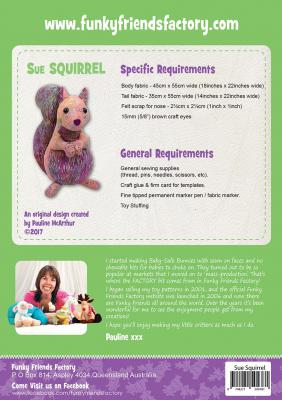 Sue-Squirrel-soft-toy-sewing-pattern-Funky-Friends-Factory-back