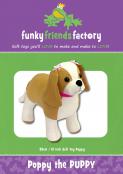 Poppy The Puppy soft toy sewing pattern Funky Friends Factory