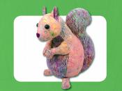 Sue Squirrel soft toy sewing pattern from Funky Friends Factory 2