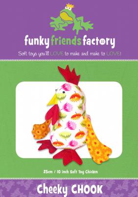 Cheeky Chook Chicken sewing pattern Funky Friends Factory