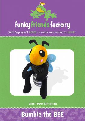 Bumble the Bee sewing pattern Funky Friends Factory