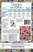 Saga quilt sewing pattern from GE Designs 1