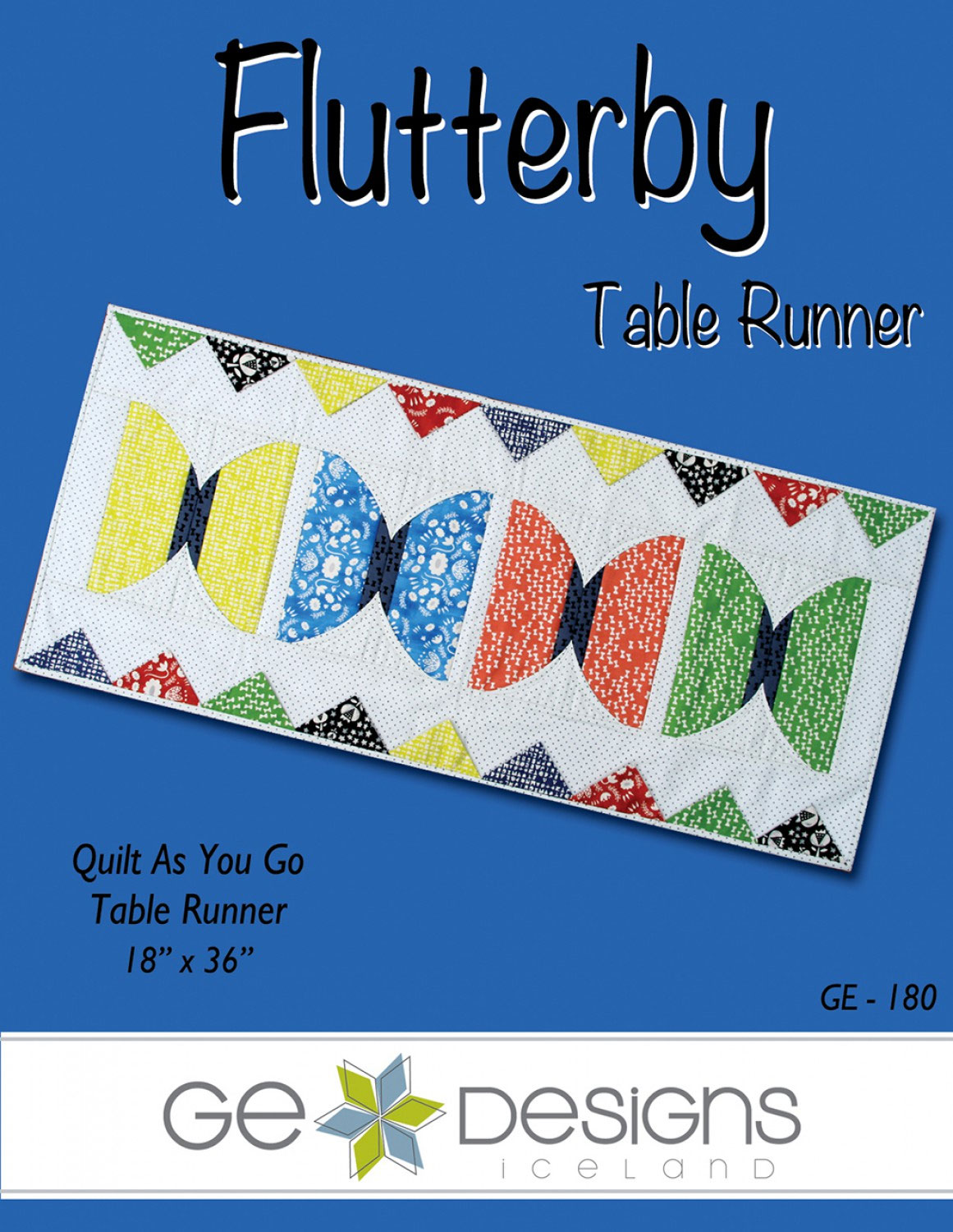 Flutterby-table-runner-sewing-pattern-GE-Designs-front