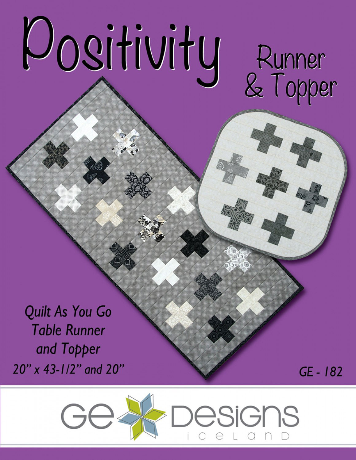Positivity-topper-and-table-runner-sewing-pattern-GE-Designs-front