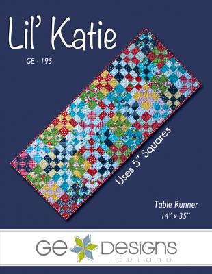 Lil Katie table runner sewing pattern from GE Designs
