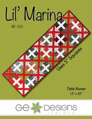 Lil Marina table runner sewing pattern from GE Designs