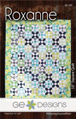 CLOSEOUT - Roxanne quilt sewing pattern from GE Designs