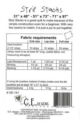 Strip-Stacks-quilt-sewing-pattern-GE-Designs-back