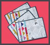 Friday Fiesta Placemats sewing pattern from GE Designs 2