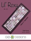 Lil Roxy table runner sewing pattern from GE Designs
