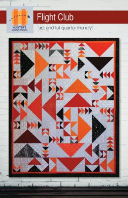 Flight Club quilt sewing pattern from Hunter's Design Studio