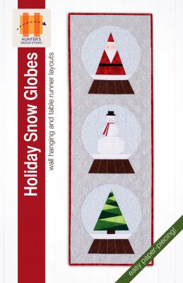 INVENTORY REDUCTION - Holiday Snow Globes sewing pattern from Hunter's Design Studio