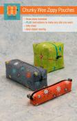 Chunky Wee Zippy Pouches sewing pattern from Hunter's Design Studio