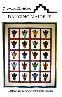 Digital - Dancing Maidens PDF quilt sewing pattern from J. Michelle Watts Designs