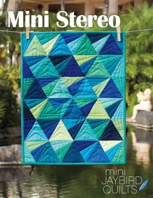 Mini Stereo quilt pattern from Jaybird Quilts