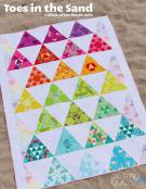 Toes In The Sand quilt sewing pattern book from Jaybird Quilts