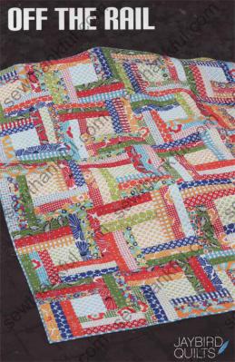 Off The Rail quilt pattern from Jaybird Quilts