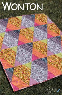 Wonton quilt pattern from Jaybird Quilts