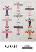 Flypast quilt sewing pattern by Louise Papas for Jen Kingwell Designs Collective
