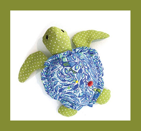 Hexagon Pincushion Sewing Accessories With Crushed Walnut Shells Turtle  Pincushion Animal Pincushion Blhandmade 