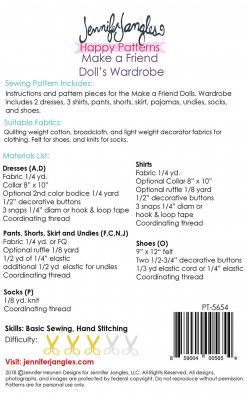Make-a-friend-dolls-wardrobe-sewing-pattern-Jennifer-Jangles-back
