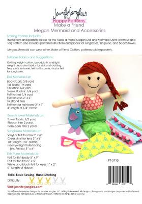 Megan-Mermaid-doll-sewing-pattern-Jennifer-Jangles-back