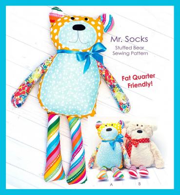 Mr-Socks-stuffed-bear-soft-toy-sewing-pattern-Jennifer-Jangles-1