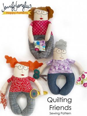 Quilting-Friends-soft-toy-sewing-pattern-Jennifer-Jangles-1
