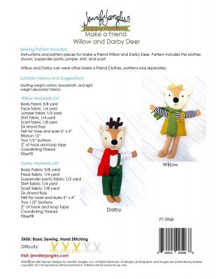 Willow-and-Darby-Deer-soft-toy-sewing-pattern-Jennifer-Jangles-back