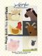 Baby Farm Animals quilt sewing pattern from Jennifer Jangles