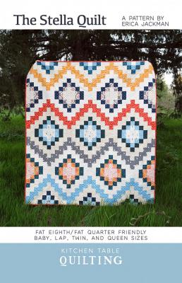 The Stella quilt sewing pattern from Kitchen Table Quilting Erica Jackman