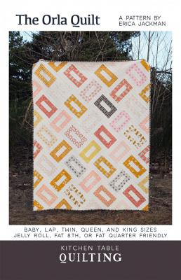 The Orla quilt sewing pattern from Kitchen Table Quilting Erica Jackman