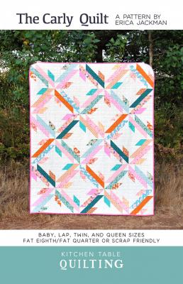 The Carly quilt sewing pattern from Kitchen Table Quilting Erica Jackman
