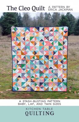The Cleo quilt sewing pattern from Kitchen Table Quilting Erica Jackman