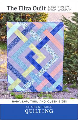 The Eliza quilt sewing pattern from Kitchen Table Quilting Erica Jackman