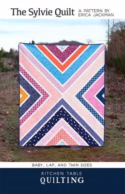 The Sylvie quilt sewing pattern from Kitchen Table Quilting Erica Jackman
