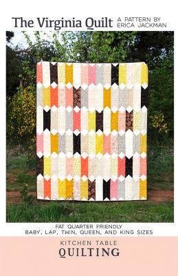 The Virginia quilt sewing pattern from Kitchen Table Quilting Erica Jackman