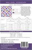 The Iris quilt sewing pattern from Kitchen Table Quilting Erica Jackman 1