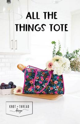 All The Things Tote sewing pattern from Knot + Thread Designs