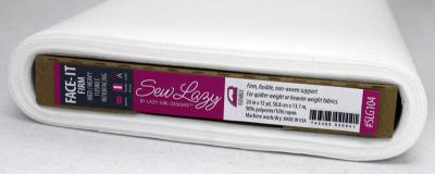CLOSEOUT - Face-It Firm Fusible Interfacing by the yard from Lazy Girl Designs
