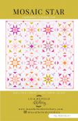 Mosaic Star quilt sewing pattern from Lo & Behold Stitchery
