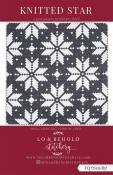 Knitted Star quilt sewing pattern from Lo & Behold Stitchery