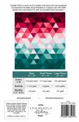 Triangle Fade quilt sewing pattern from Lo & Behold Stitchery 1