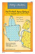INTRODUCTORY SALE - expires at 11:59PM on 4/1/2023 - Half & Half Apron sewing pattern from Mary Mulari Designs