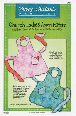 Church Ladies' Apron Pattern from Mary Mulari Designs