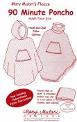 90 Minute Poncho for Adults and Teens sewing pattern from Mary Mulari Designs 3