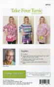 INVENTORY REDUCTION - Take Four Tunic sewing pattern from Mary Mulari Designs 1