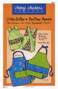 Little Sister & Brother Aprons sewing pattern from Mary Mulari Designs